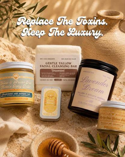 Ultimate Non-Toxic Tallow Self Care Collection | Complete Natural Skincare & Home Bundle The Good Moo