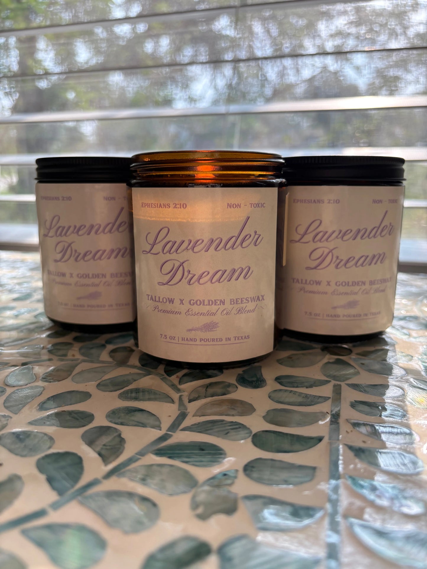 Natural Tallow & Beeswax Candle | Essential Oil Candle | Non-Toxic Home Fragrance The Good Moo